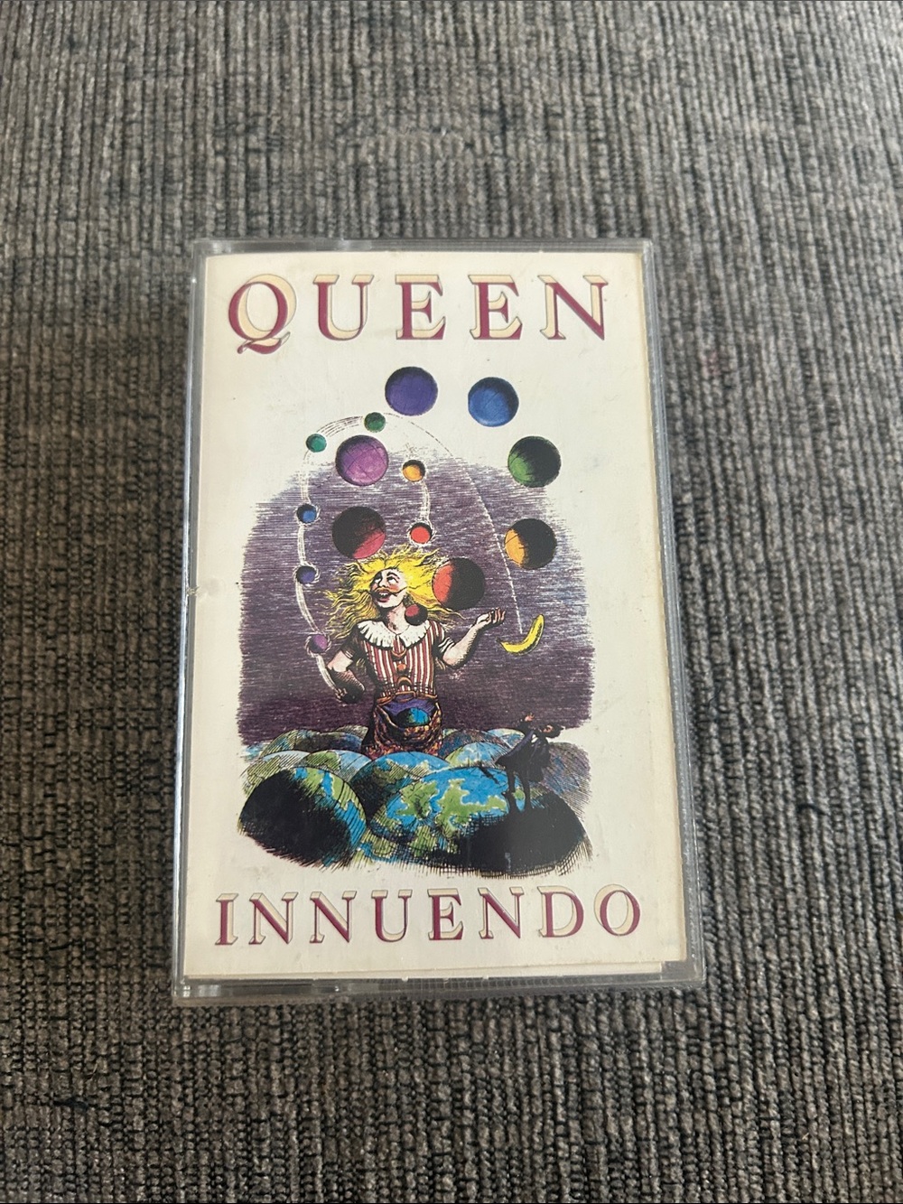 Vintage Queen Innuendo CASSETTE Tape 1991 Hollywood Records